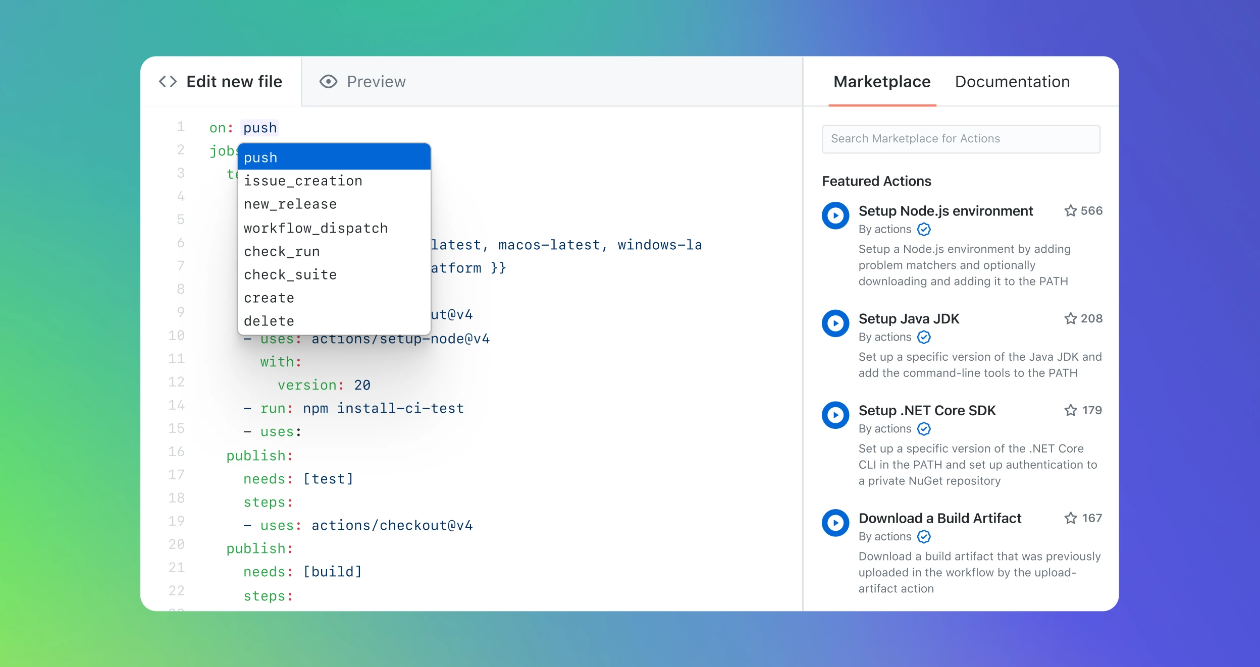 GitHub Actions Workflow